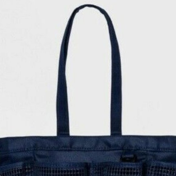 NWT Room Essentials Navy Blue Mesh Shower Caddy - Picture 5 of 11